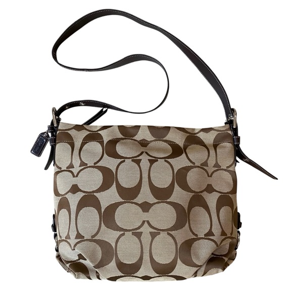 Y2K Coach Signature Hobo Bag - Picture 1 of 6
